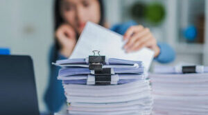 Reduce paperwork small